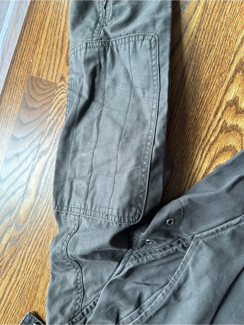 J. Crew Men's Garrison Military Field Jacket - Dark gray heavyweight